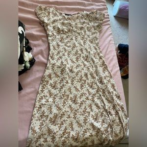 SHEIN high split dress goes down to about your calves